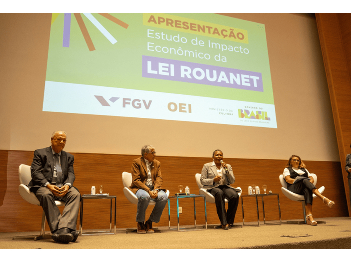Estudo da FGV revela que a Lei Rouanet movimentou R$ 25,7 bilhões e gerou 228 mil postos de trabalho em 2024.