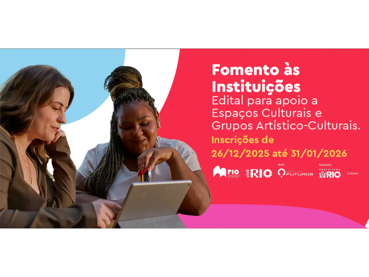 Edital da Prefeitura do Rio aloca R$ 14 milhões para centros culturais e coletivos artísticos em nova rede municipal.